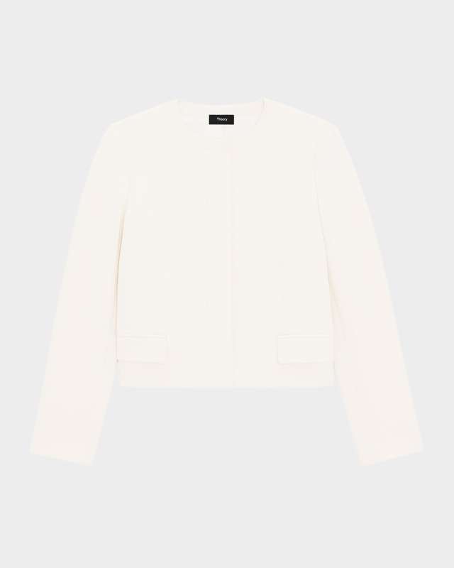 Clean Crepe Jacket